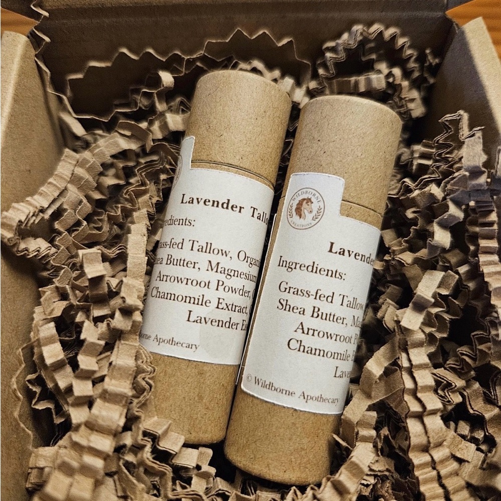 Lavender Tallow Balm Sticks